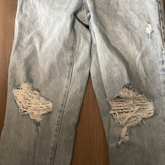 Light wash blue Garage Straight Denim Vintage jeans - Picture 4 of 4